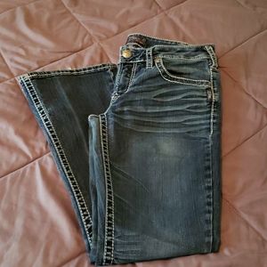 Womens size 31/31 silver jeans